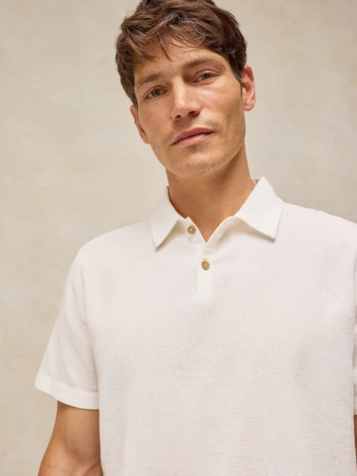 Polohemd Anderby - Nat White - XXXL Bild 3