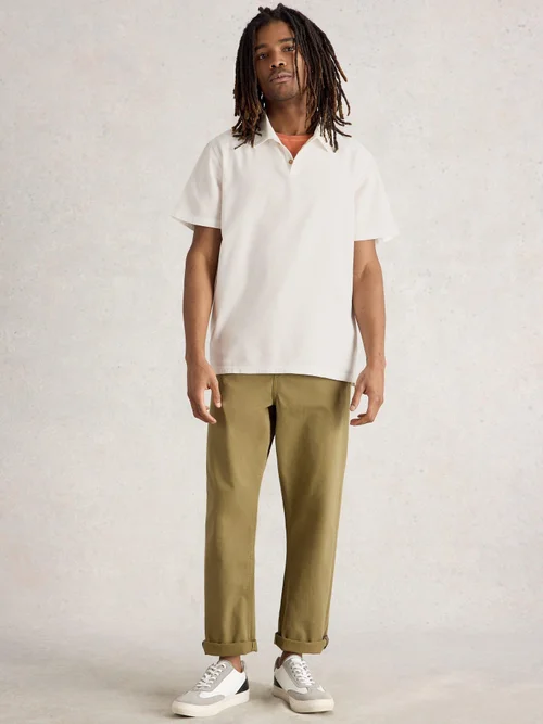 Polohemd Anderby - Nat White - XXXL Bild 2