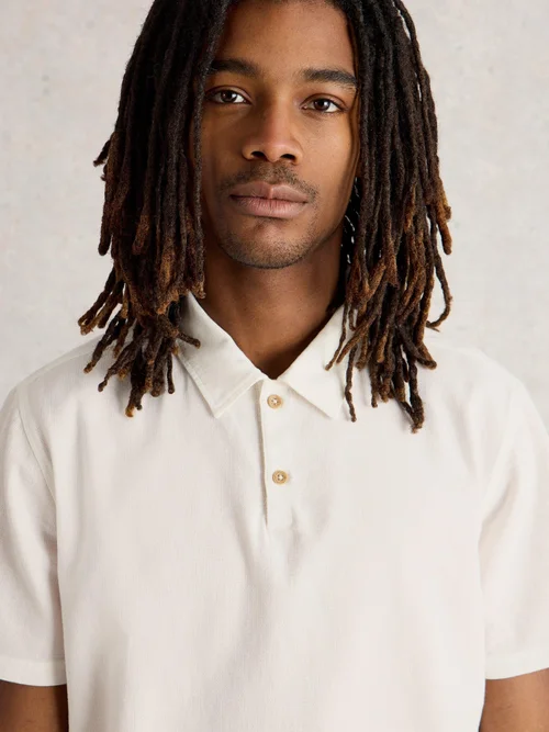 Polohemd Anderby - Nat White - XXXL Bild 3