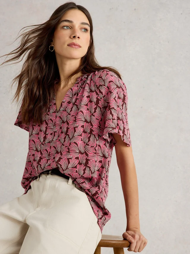 Kräuselbluse Sophia