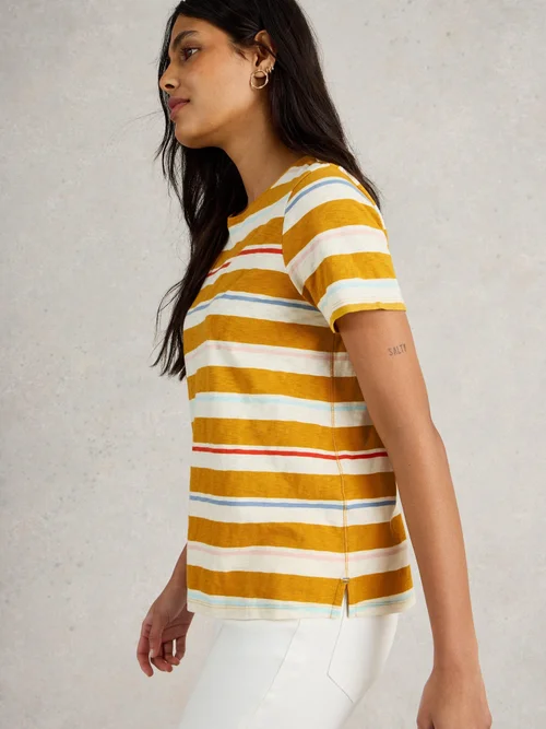 Gestreiftes T-Shirt Abbie - Chart Mlt - 46 Bild 3