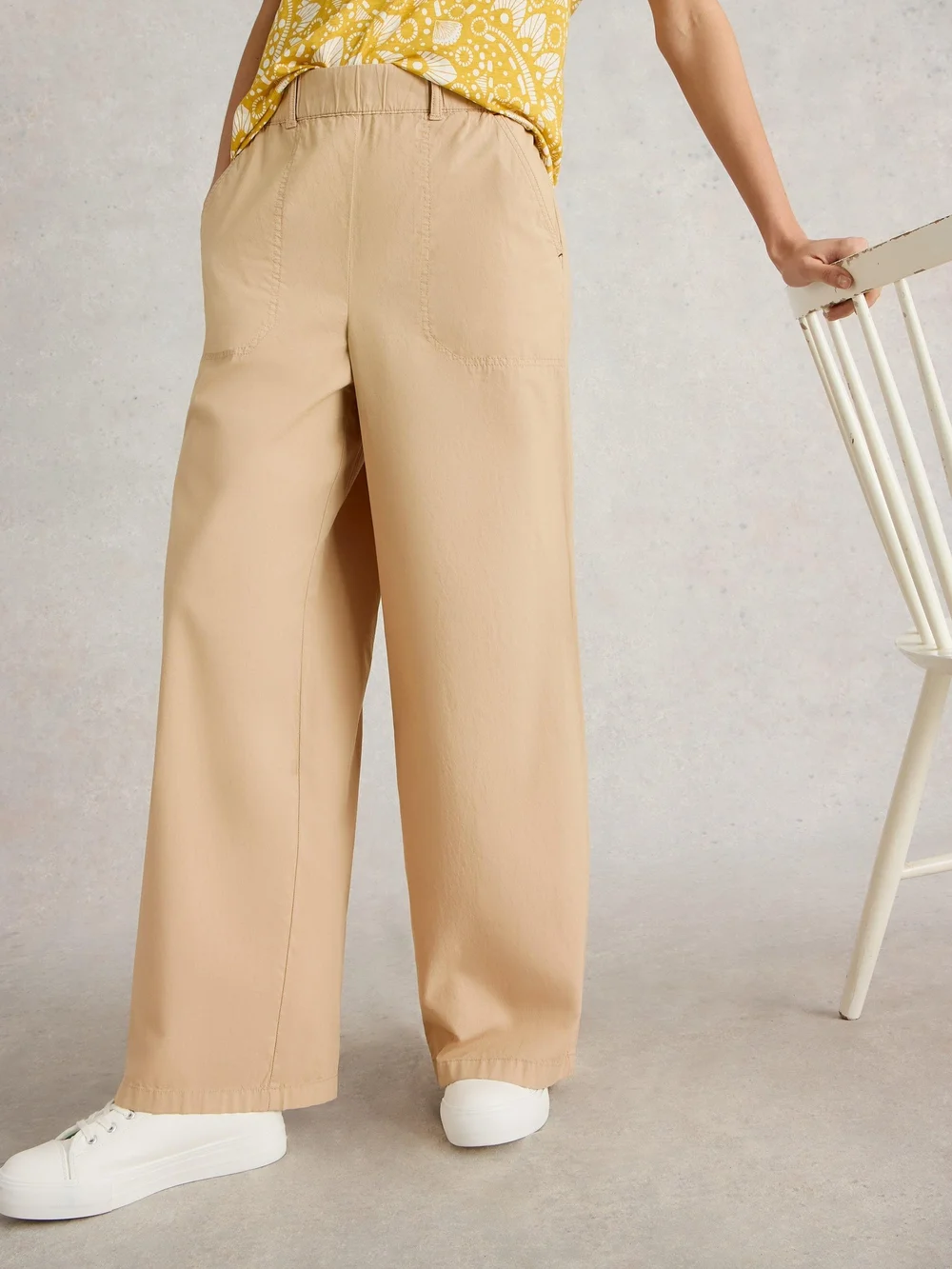 Baumwollhose Harley - Lgt Nat - 52/R Bild 1