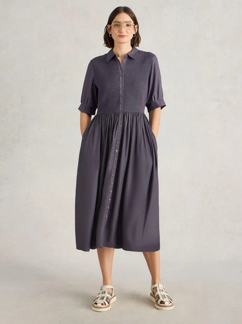 Blusenkleid Valeria - Mid Purple - 46/R Bild 2