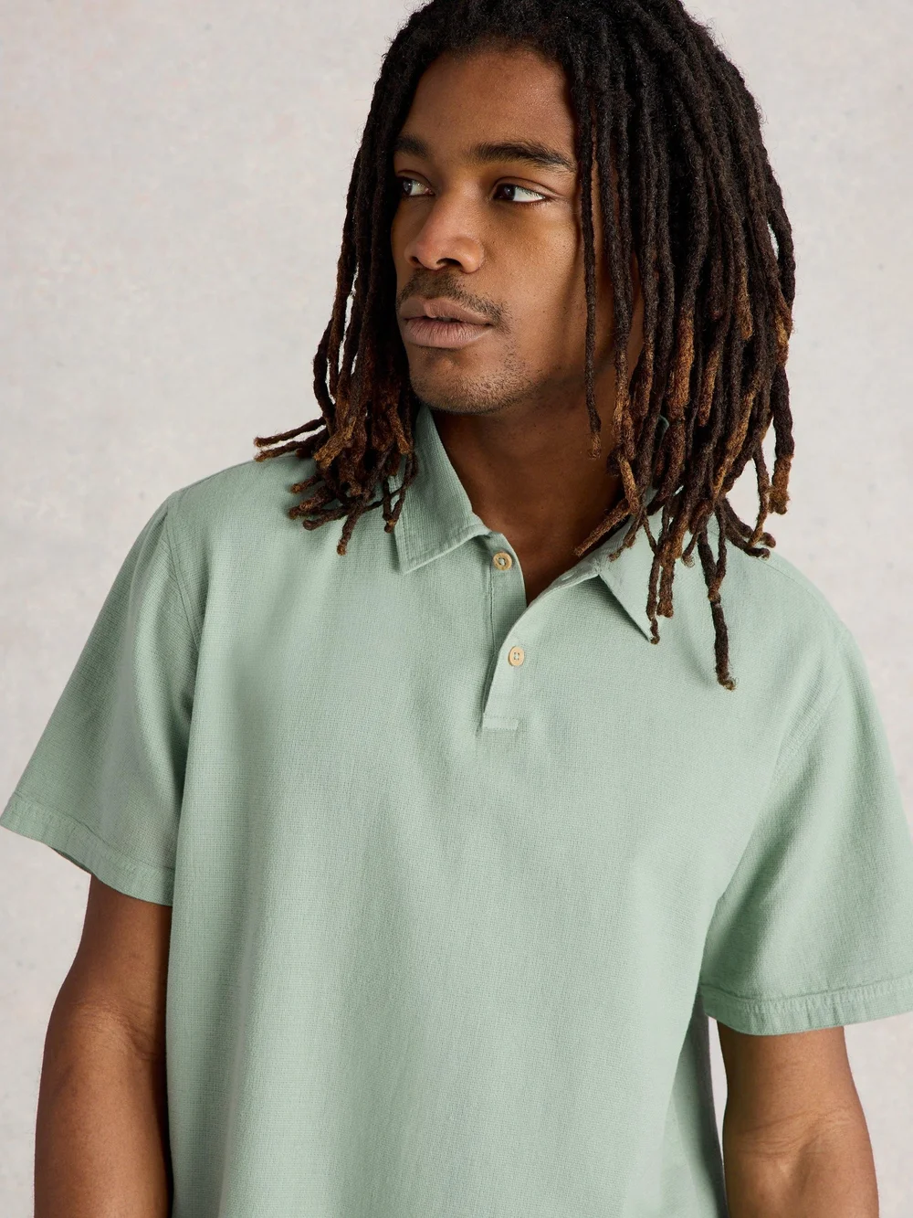 Polohemd Anderby - Lgt Green - S Bild 1