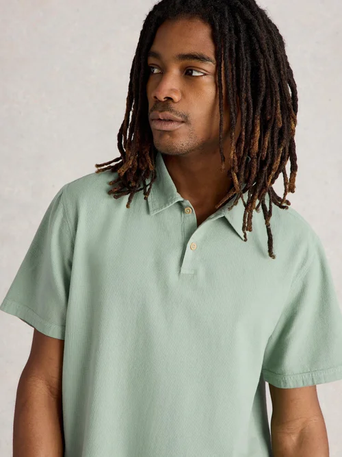 Polohemd Anderby - Lgt Green - S Bild 1