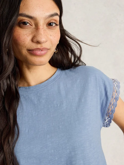 T-Shirt Claudia - Mid Blue - 46 Bild 3