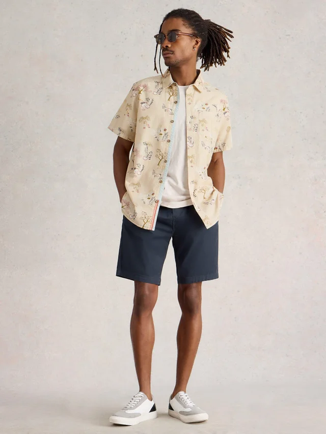 Hemd Finsbury mit Kyoto-Print