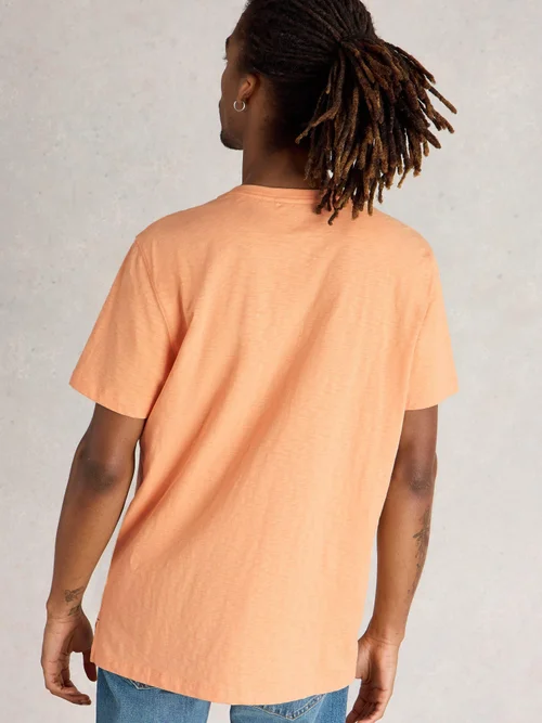T-Shirt Abersoch mit Wellengrafik - Pink Pr - XL Bild 4