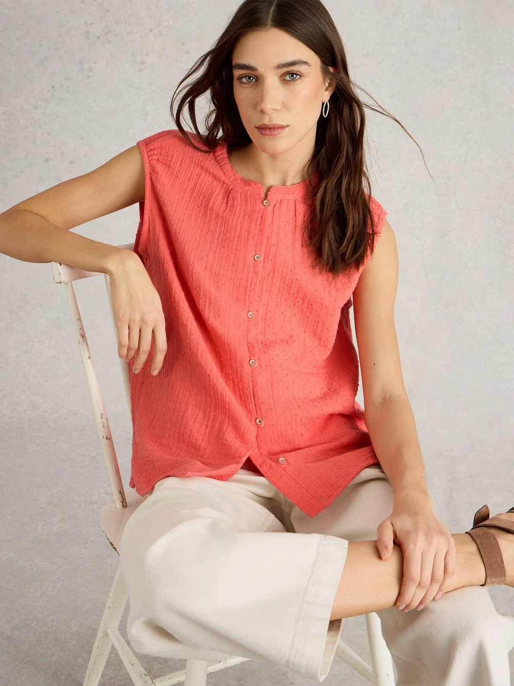 Ärmelloses Top Yasmin - Brt Pink - 52 Bild 1