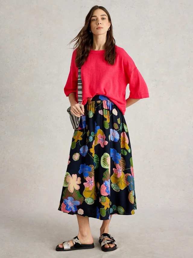 Top Kate aus Leinenmischung