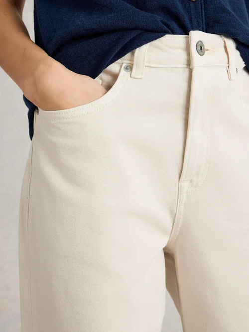 Schmal zulaufende Jeans Tilly - Nat White - 52/R Bild 3