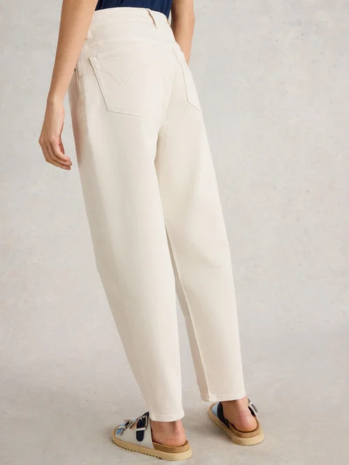 Schmal zulaufende Jeans Tilly - Nat White - 52/R Bild 4