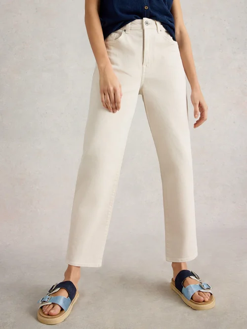 Schmal zulaufende Jeans Tilly - Nat White - 52/R Bild 1