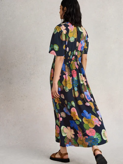 Midikleid Lucy - Navy Multi - 52/R Bild 4