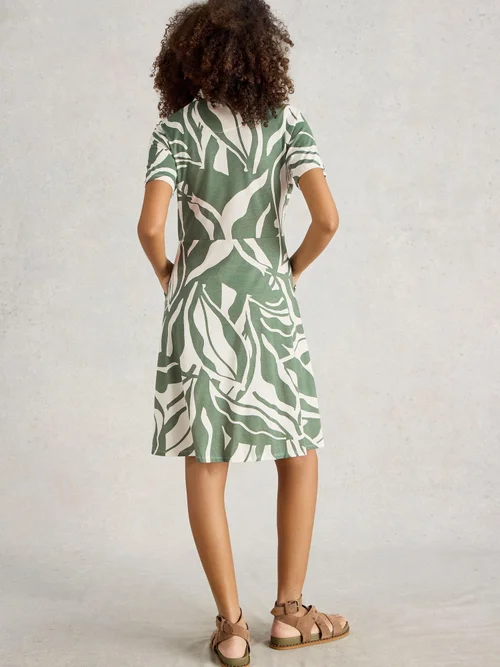 Blusenkleid Ria aus Jersey - Green Pr - 52/R Bild 4