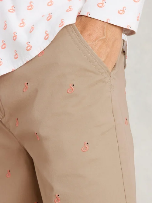 Chinoshorts Flamingo - Nat Pr - 38/R Bild 3