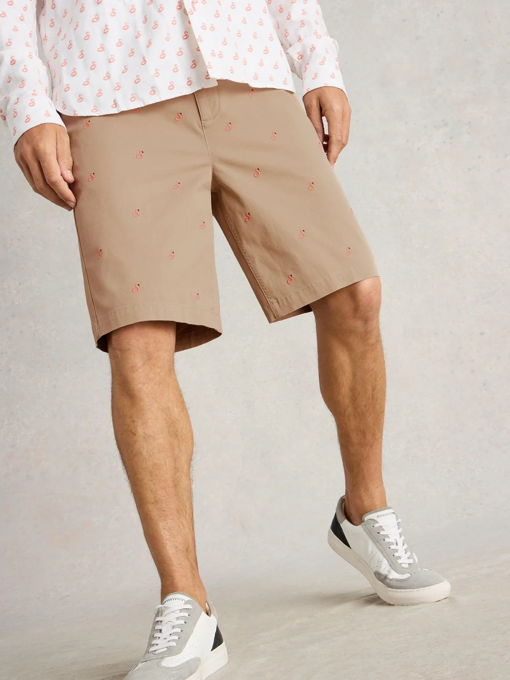 Chinoshorts Flamingo - Nat Pr - 38/R Bild 1