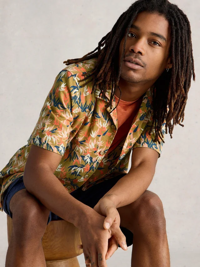 Hemd Hayle mit floralem Print