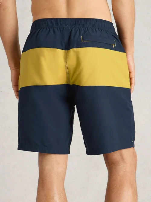 Badeshorts Colour-Block - Navy Multi - XXXL Bild 4