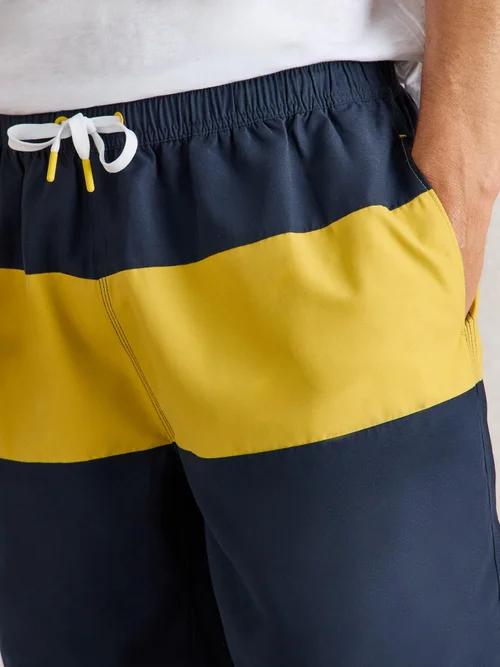 Badeshorts Colour-Block - Navy Multi - XXXL Bild 3