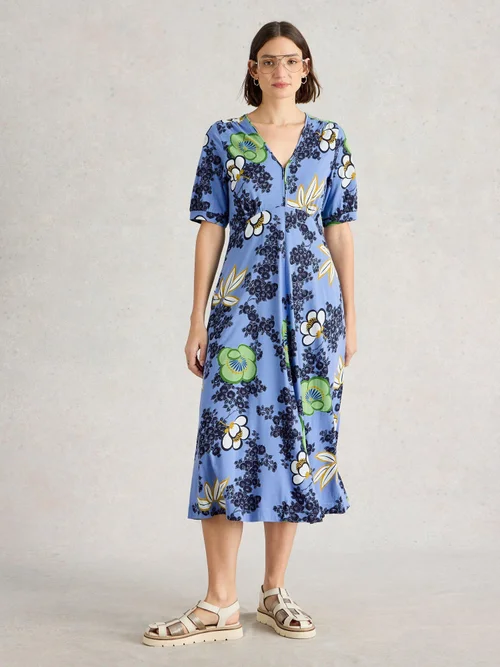 Jerseykleid Megan - Brt Blue - 52/R Bild 2