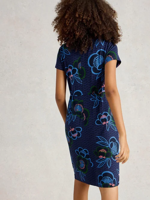 Jerseykleid Tallie - Blue Pr - 34/R Bild 4