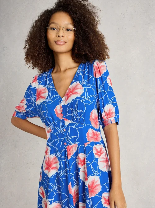Kleid Hazel - Blue Pr - 52/R Bild 3