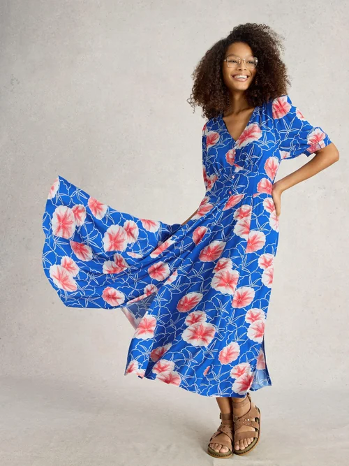 Kleid Hazel - Blue Pr - 52/R Bild 1