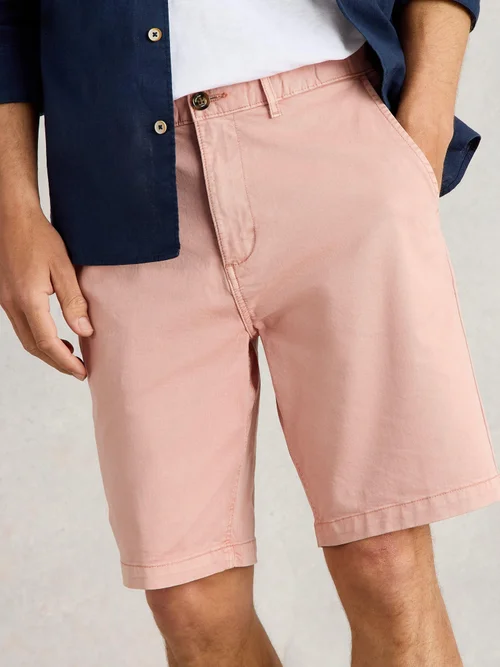 Chino-Shorts aus Bio-Baumwolle - Lgt Pink - 38/R Bild 1