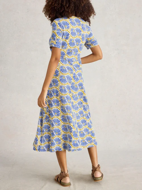 Jerseykleid Megan - Blue Pr - 52/R Bild 4