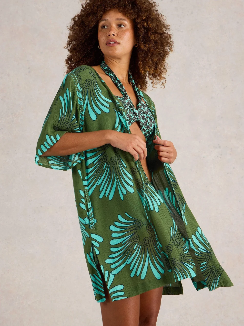 Beach-Shirt Sloane - Green Mlt - XS Bild 1