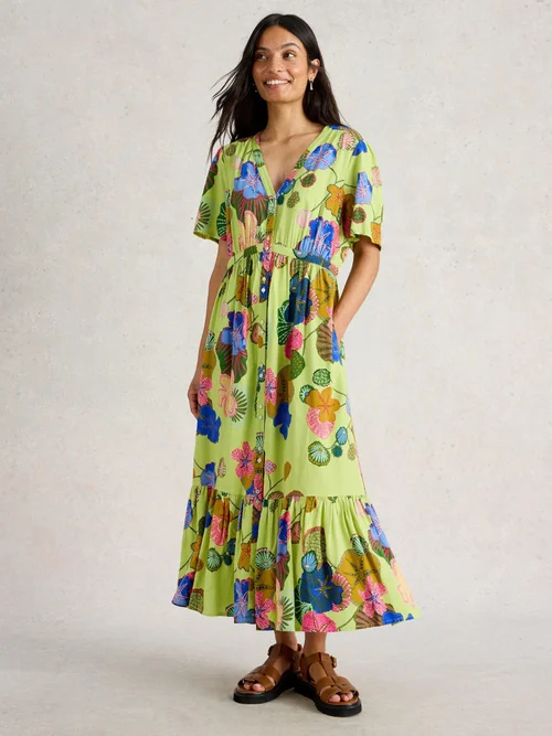 Midikleid Phoebe - Green Mlt - 52/R Bild 2