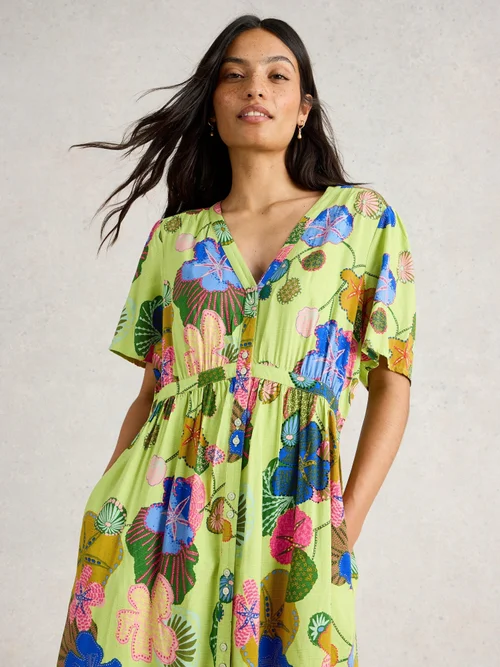 Midikleid Phoebe - Green Mlt - 52/R Bild 3