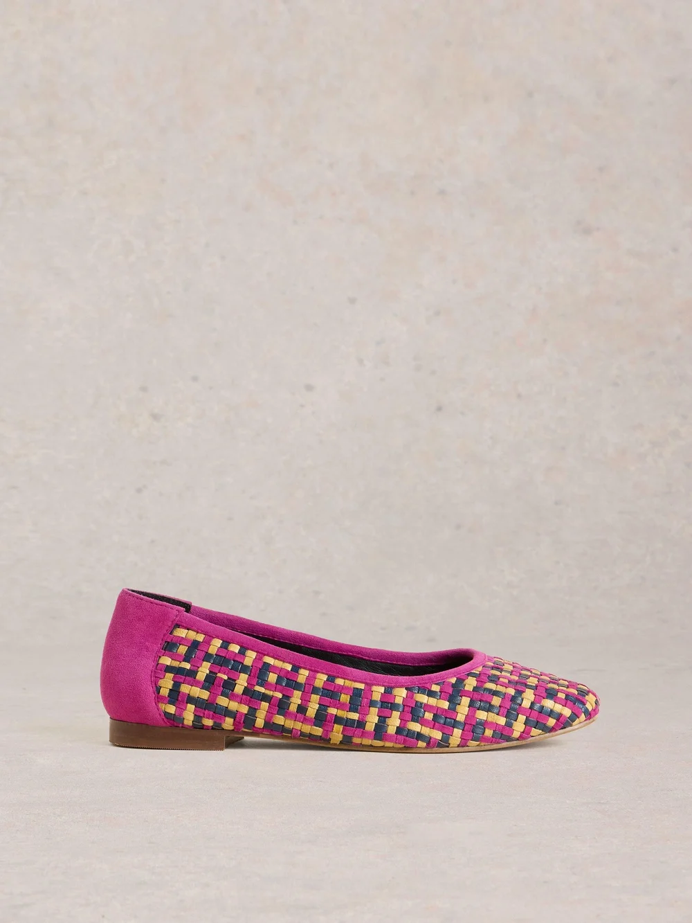 Geflochtene Ballerinas Ellie - Pink Mlt - 41 Bild 1