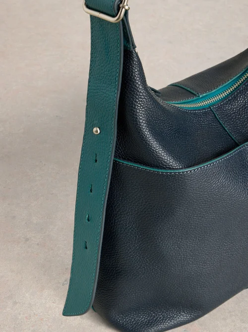 Crossbody-Tasche Sophia aus Leder - Dark Navy - EINHEITSGRÖSSE Bild 3
