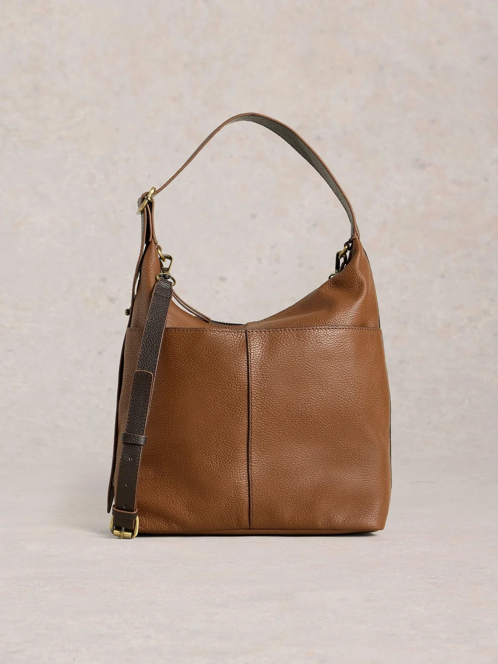 Crossbody-Tasche Sophia aus Leder - Mid Tan - EINHEITSGRÖSSE Bild 1