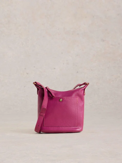 Mini Fern Crossbody-Tasche aus Leder Bild 1