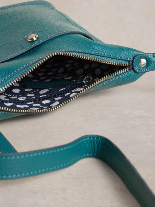 Mini Fern Crossbody-Tasche aus Leder Bild 3