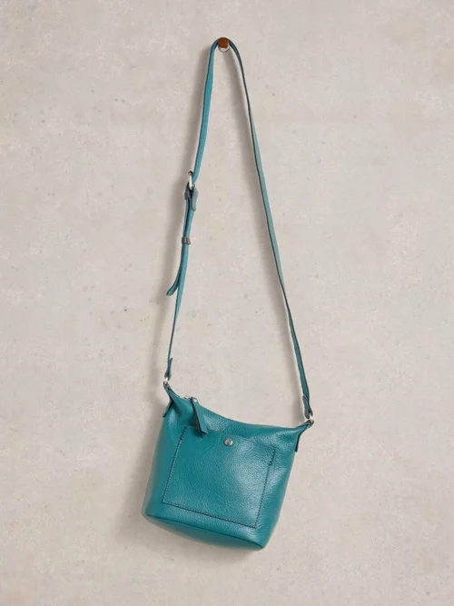 Mini Fern Crossbody-Tasche aus Leder Bild 2