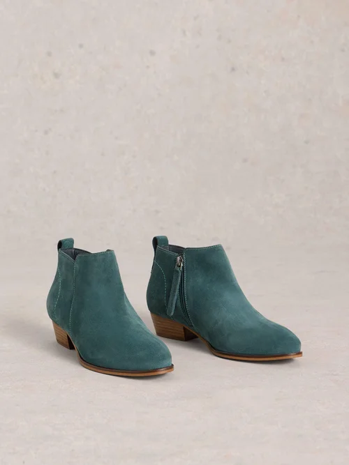 Wildlederstiefeletten Willow - Mid Teal - 41 Bild 2