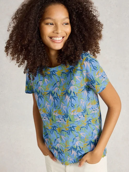 T-Shirt Abbie - Blue Pr - 52 Bild 3