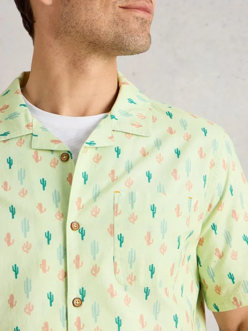 Hemd Hayle mit Kakteenprint - Green Pr - XL Bild 3
