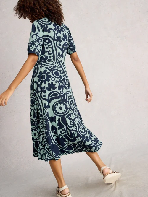 Jerseykleid Megan - Green Pr - 52/R Bild 4
