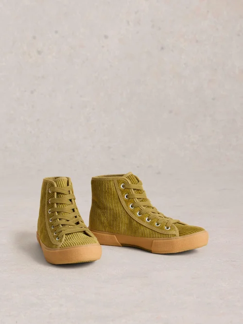 Hi-Top Kordsneaker Pippa - Mid Green - 40 Bild 2