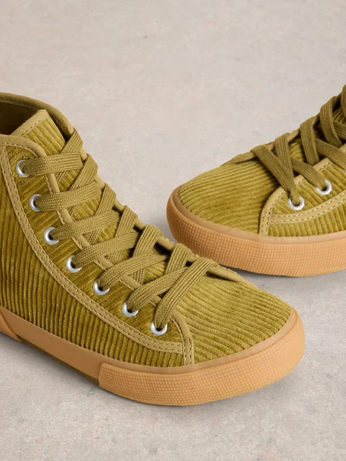 Hi-Top Kordsneaker Pippa - Mid Green - 40 Bild 3