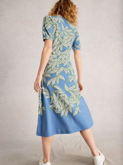 Jerseykleid Megan - Blue Pr - 50/R Bild 4