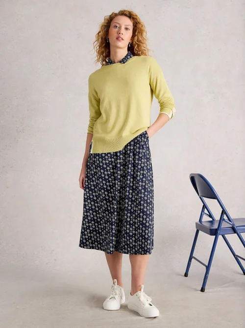 Blusenkleid Rua aus Jersey - Navy Pr - 52/R Bild 2