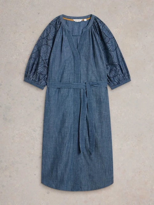 Chambraykleid Finley - Chamb Blue - 50/R Bild 1