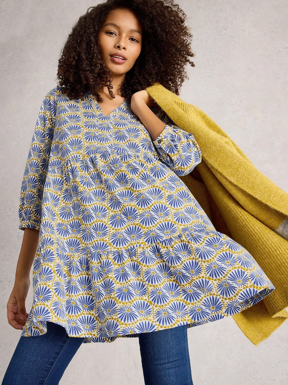 Tunika Marta - Blue Mlt - 52 Bild 1