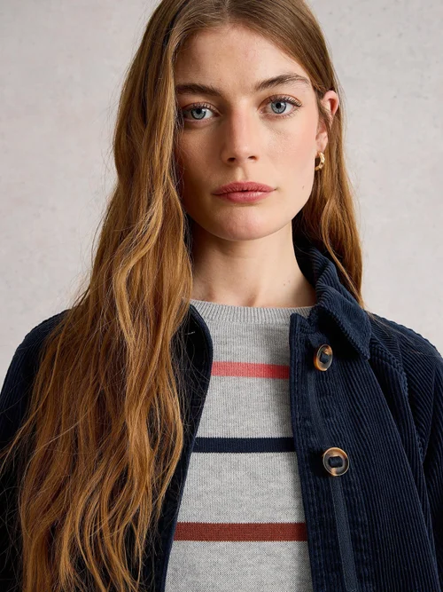 Kordjacke Eden - Dark Navy - 40/R Bild 3